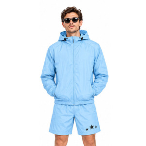 Conjunto de Chaqueta y Pantalones Cortos Deportivos de Nailon para Hombre, Fabricante Mayorista, Proveedor, Pedidos al por Mayor, Ropa Personalizada de Marca Privada, OEM, ODM - Product Image 4