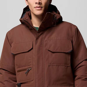 ราคาขายส่ง เสื้อโค้ทขนเป็ดผู้ชายหลากสีสั่งทำพิเศษ เสื้อโค้ทขนเป็ดผู้ชายปักลายพิมพ์ลายตามสั่งทันสมัย - Product Image 6