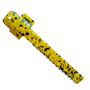 Hot Sale Yellow Speckled Professional Finger <b>Ring</b> Razor for Barber Shaving Low MOQ Stainless Steel Custom Logo Barber <b>Ring</b> Razor - Product Image 5
