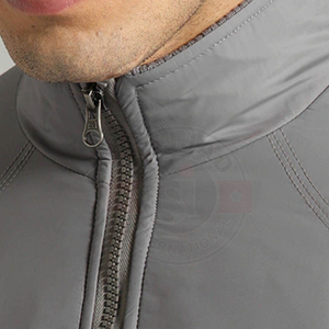 Bordado Personalizado Listo para Hombre |   Chaqueta Bomber de Algodón Premium |   Comodidad transpirable durante todo el día |   Relleno Aislante de Polialgodón - Product Image 5