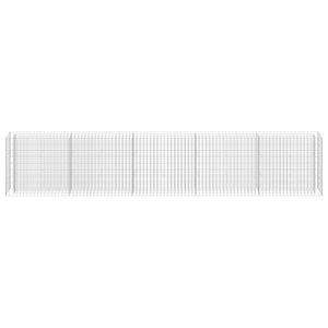 177.2 da letto rialzato in acciaio zincato \ "x11.8 \" x35.4 \ "fornitura da giardino - Product Image 4