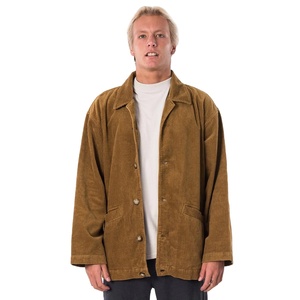 Custom logo Winter High Weight Boxy Fit Corduroy Collar Quilted Cotton Lined Detroit Canvas Bagman <strong>Sam</strong> Claflin <strong>Jacket</strong> Mens