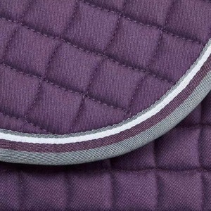Tapis de selle d'équitation sur mesure de qualité supérieure, confortables, avec doublure en polaire, en coton et polyester, polyvalents - Product Image 6