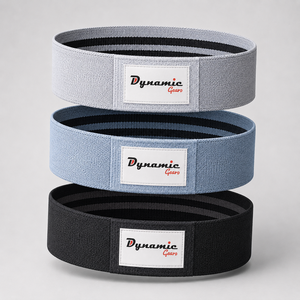 Banda de Resistencia de Látex para Fitness Dynamic Gears, Elasticidad Media, Duradera, Cómoda, Personalizable, para Ejercicios de Adultos - Product Image 2