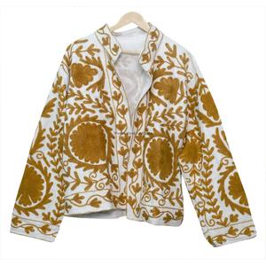 Great Quality <b>Women's</b> Winter Handmade Cotton Indian TNT Suzani <b>Jacket</b> with full sleeves Boho <b>Women</b> Coat Gift For <b>women</b> - Product Image 1
