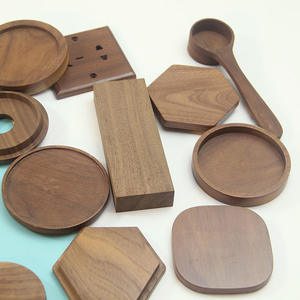 Tarro de vidrio para dulces y especias de cocina con tapa de nogal negro, tapa de madera grabada con láser de diferentes tamaños personalizada para tarro de velas - Product Image 2