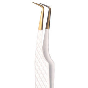 New Arrivals <b>Eyelash</b> Tweezers Gold Stainless Steel <b>Eyelash</b> <b>Extension</b> Tweezers <b>Mink</b> New Sustainable Home Logo Packing makeup - Product Image 6