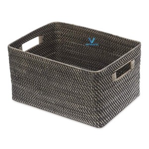 Cesta de Almacenamiento Tejida a Mano de Bambú y Ratán, Ecológica, para Organización del Hogar y Almacenamiento en la Cocina, Gran Venta - Product Image 1