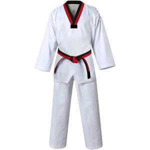 Uniforme de Karate de Tela Transpirable para un Uso Cómodo en Entrenamiento y Competencia de Artes Marciales - Product Image 1