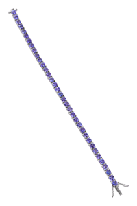 Pulsera de Tanzanita en Plata de Ley 92.5 KLSB-20415 - Product Image 3