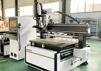 Routeur CNC MISHI ATC 1300x2500mm à succès avec commande NC Studio, roulements et moteurs pour le travail du bois et la fabrication de meubles