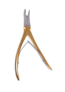 Pinza de corte ortopédica manual de doble acción Beyer Bone Rongeur, de acero inoxidable alemán, acabado Dall, instrumentos quirúrgicos - Product Image 5