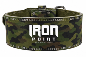 Leather <b>Weight</b> Lifting <b>Belt</b> Men Adjustable Waist Support Strength <b>Training</b> Buckle Closure Brown - Product Image 5