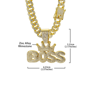 Bijoux Hip Hop en gros : Couronne pour pendentif, Chaîne cubaine en argent 925 avec Moissanite, Accessoires masculins de luxe certifiés IGI pour Hipster - Product Image 6