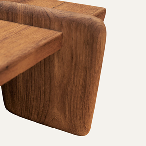 Mesa de Centro Moderna de Madera Sólida para Sala de Estar - Product Image 3