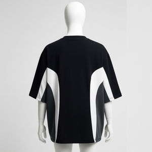 Fabricante de Ropa al por Mayor, Personalizada, 300g, 100% Algodón, Sólida, Transpirable, Cuello Redondo, Corte Regular, Tallas Grandes para Hombre - Product Image 5