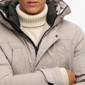Street Wear Casual Hip Hop Men <b>Parka</b> <b>Jacket</b> for Sale Winter Warm Thick Fleece Men <b>Parkas</b> <b>Jacket</b> in Low MOQ - Product Image 5