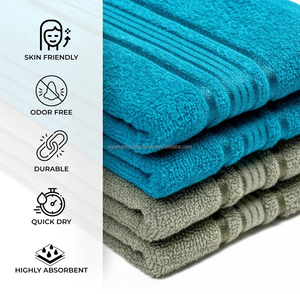 Serviette de toilette en coton africain pour hôtel 400 GSM |   Vente en gros - Product Image 2