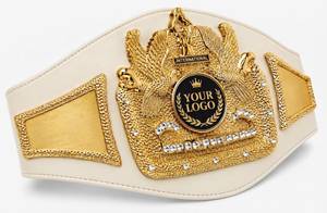 Ceinture de championnat personnalisée en laiton et cuir pour Taekwondo, Karaté, MMA, Lutte, Poids Lourd, Unisexe, Respirante, Vente en gros, Faible MOQ, Populaire - Product Image 3