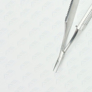 Porte-aiguilles manuel en acier inoxydable de haute qualité, 13 cm (5 pouces), instruments chirurgicaux dentaires, Apto Enterprises AE-3827 - Product Image 2