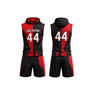 Maillots de football 7v7 de qualité supérieure en gros |   Uniformes de flag football pour clubs et ligues |   Articles de sport personnalisés entièrement sublimés de haute qualité - Product Image 1
