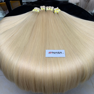 Extensión de cabello virgen vietnamita de calidad de lujo, textura recta de larga duración, rendimiento libre de derramamiento blanqueado - Product Image 5