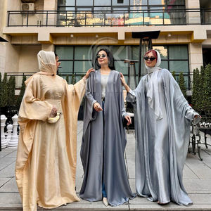 Último Diseño de Abaya Casual para Mujer, de Alta Calidad, Cómoda, Transpirable, Holgada, Larga hasta el Suelo, de Manga Larga - Product Image 1