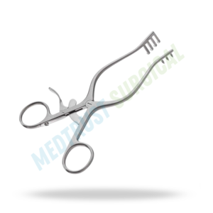 Retractor Quirúrgico Autoajustable de 3x4 Puntas para Piel, de Acero Inoxidable - Product Image 3