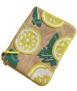 Handmade Cotton Embroidered Beaded Coin Pouch with Customized Design for Women-Multi-Occasion Party & Home Decor - Product Image 4