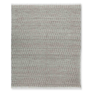 Tapis en polyester tissé à la main Thermite, tapis contemporain texturé, tapis de sol doux et durable pour la décoration du salon - Product Image 5