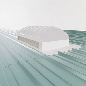 Dôme de puits de lumière en polycarbonate résistant aux chocs et aux intempéries avec rebords de toit en plastique personnalisés pour toits en acier - Product Image 5