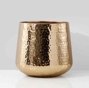 Jarrón Decorativo Alto de Aluminio con Acabado Plateado, Ideal para Decoración de Pisos, Festivales y Bodas - Product Image 5