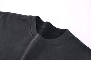 เสื้อยืดลายพิมพ์กรดสำหรับผู้ชาย ยูนิเซ็กซ์ สกรีนโลโก้ตามสั่ง พิมพ์ลาย DTG เสื้อผ้าสตรีทแวร์ทรงโอเวอร์ไซส์สำหรับผู้ชาย - Product Image 5