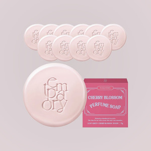 bath <b>soap</b> wholesale Temporary Perfume <b>Soap</b> Cherry Blossom 75g 10 Pieces Made in Korea Olive Oil <b>Glycerin</b> Hyaluronic Acid - Product Image 3