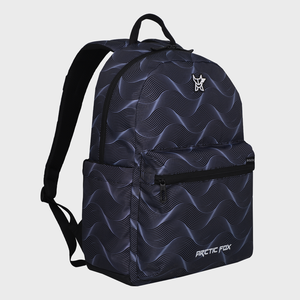 Arctic Fox Camo Wave Black <b>Laptop</b> <b>Backpack</b> <b>Bag</b> - Product Image 2