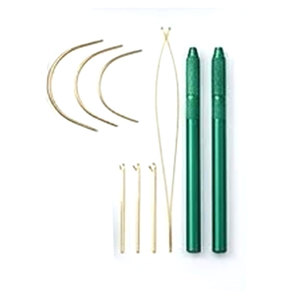 Kit d'outils pour extensions de cheveux pour salon et barbier, équipement professionnel pour l'application et le retrait d'extensions de cheveux, robuste - Product Image 4