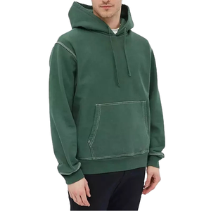 Sudadera con Capucha de Algodón Grueso de 500 GSM, Bordada Personalizada, Estilo Holgado y Extra Grande para Invierno - Product Image 4