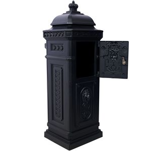 Large Capacity Residential Outdoor Safety <b>Mailbox</b> Garden Floor Rainproof Postbox for Letters for Courtyards - Product Image 6