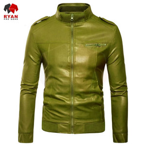 Vestes en cuir sur mesure pour hommes, couleurs unies, logos personnalisés, grandes tailles, vestes respirantes de Ryan Pro Gear - Product Image 2