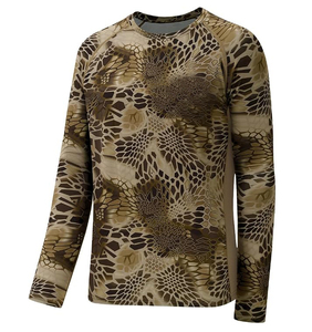 Camisa de Pesca de Manga Larga con Capucha, Protección Solar UPF 50+, Ecológica, Antibacteriana, de Secado Rápido y Transpirable para Actividades al Aire Libre - Product Image 1