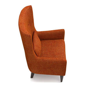 Chaise d'hôtel en velours confortable à dossier haut pour le hall Nouvelle fabrication Meilleur prix Direct usine-pour une utilisation en appartement - Product Image 2