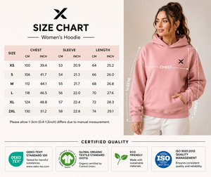 Sudadera con Capucha para Mujer X Sports City, Color Sólido, Estilo Casual para Otoño e Invierno, Transpirable, de Algodón y Fibra de Bambú - Product Image 5