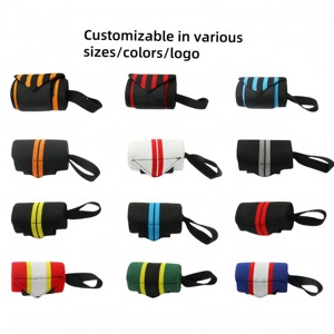 Attelles de poignet en nylon personnalisées 2026, réglables, en coton, pour la musculation, la boxe, l'entraînement physique, avec logo personnalisé - Product Image 6