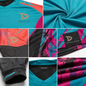 เสื้อทีมเพนท์บอลพรีเมียมพร้อมแขนเสื้อทนทานต่อการเสียดสี เสื้อทีมกีฬา - Product Image 5