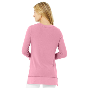 Camiseta Deportiva Personalizada de Manga Larga y Cuello Redondo para Mujer, Suave y Elástica, para Yoga, Ejercicio y Running, con Orificios para los Pulgares - Product Image 3