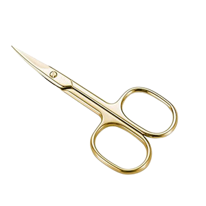 Ciseaux à ongles professionnels multi-usages, lame courbée tranchante en acier inoxydable, pour manucure, pédicure et soin des cuticules. - Product Image 1
