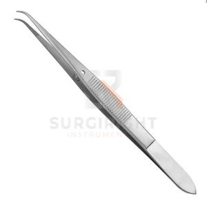Pinzas Curvas Perry de 5 Pulgadas, Instrumento Dental Dentado de Acero Inoxidable Alemán, Certificación CE, Color Rosa, para Uso Quirúrgico y Hospitalario - Product Image 6