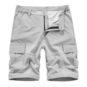 Pantalones Cortos Cargo de Lona Ligeros y Transpirables para Hombre, Diseño Personalizado, Cintura Media, Spandex/Algodón, Venta al Por Mayor - Product Image 1