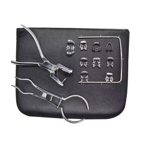 Instruments de barrage en caoutchouc durable, accessoires dentaires, acier inoxydable réutilisable, fabricant de marques privées - Product Image 1