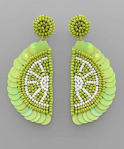 Aros de Lujo con Bordado Hecho a Mano de Donuts Adorables y Cuentas de Semillas, Chapados en Bronce Antiguo, Modernos y de Moda para Bodas, Eventos y Fiestas - Product Image 6